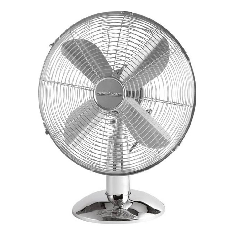 Ventoinha Proficare Vl 3062 (Ângulo de Inclinação Ajustável; Oscilação; Base e Grelha de Protecção em Metal)