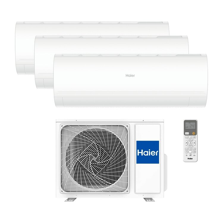 Ar Condicionado Haier Tide Premium 3X9912 (A+, Wi-Fi, 18 + 18 + 24 m²)