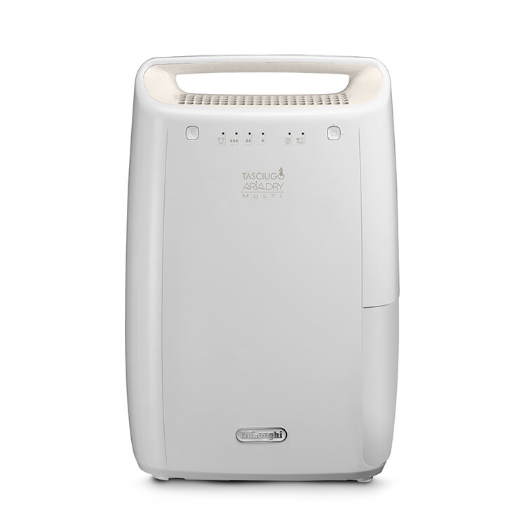 Desumidificador Delonghi DEX210SF (Drenagem Contínua, Nível de Ruído Reduzido, Secagem de Roupa, Reservatório com 2,1 L Capacidade, 10 L Capacidade