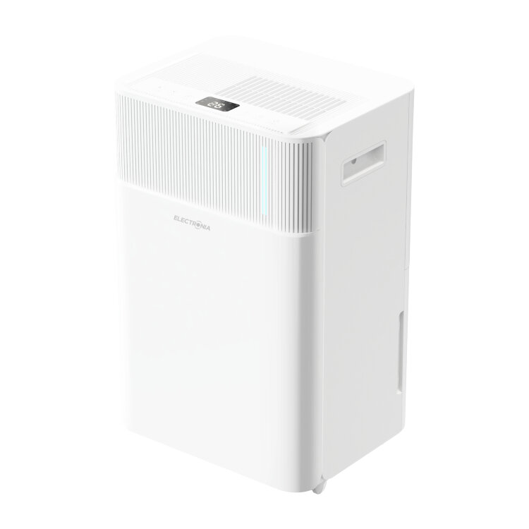 Desumidificador Electronia ED6820L (Capacidade Máx de Extração 20 L, Capacidade do Reservatório 4,5 L, 3 (Automático/drenagem Contínua/modo Dormir))