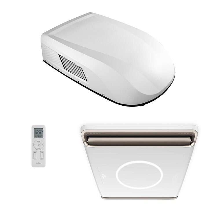 Ar Condicionado Daitsu Caravana Slim Aad 12K (12000 BTU, Wi-Fi, 24 m², Slim (5CM), Quente e Frio)