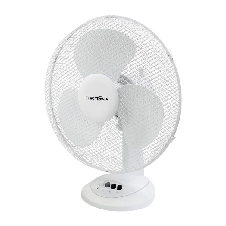 Ventoinha Electronia 16 FT-40E Fresh (Potência 50 W, Base Destacável;grelha de Segurança;inclinação Regulável;movimento Oscilante e Inclinável; Nível