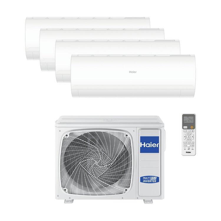 Ar Condicionado Haier Tide Premium 4X99924 (9000 + 9000 + 9000 + 24000 BTU/h BTU, 18 + 18 + 18 + 48 m² m²)