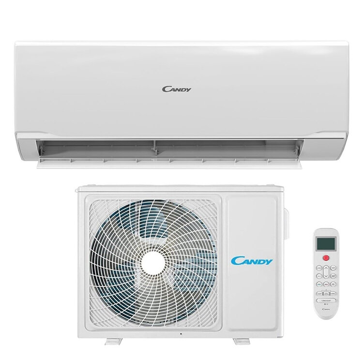 Ar Condicionado Candy Pura 24000 WIFI (Wi-Fi, 24000 BTU, 48 m²)