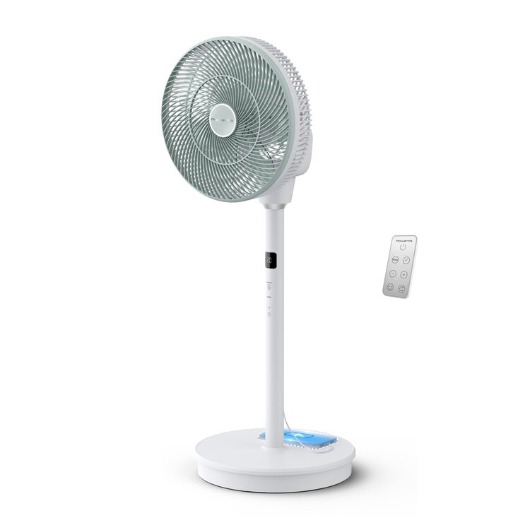 Ventoinha Rowenta QV5050F0 (20 W, Diâmetro 34, Design 3 em 1: É Ajustável em Três Alturas Diferentes (72 Cm, 93 Cm e 120 Cm), Permitindo a Sua Utiliza