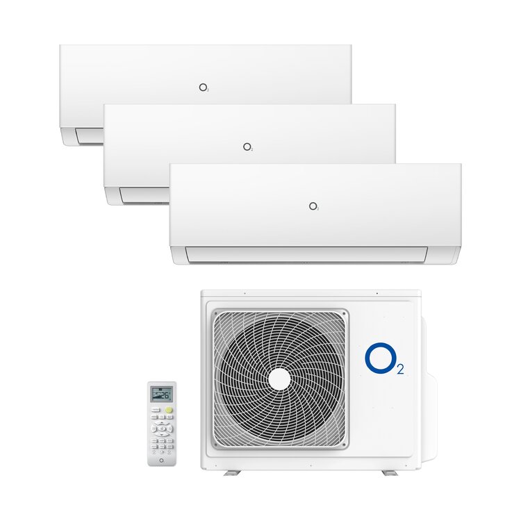 Ar Condicionado O2 Exclusive Plus 3X9912 (Wi-Fi, Multi-Split 9000+9000+12000 BTU, 18+18+24M2)