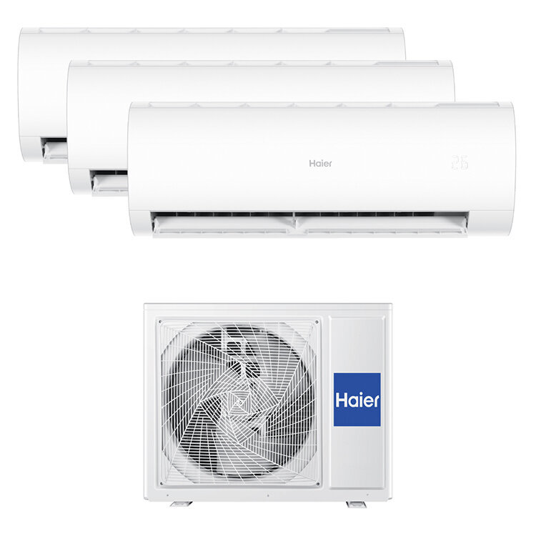 Ar Condicionado Haier Flexis 3X9918 (Wi-Fi, 18+18+36)